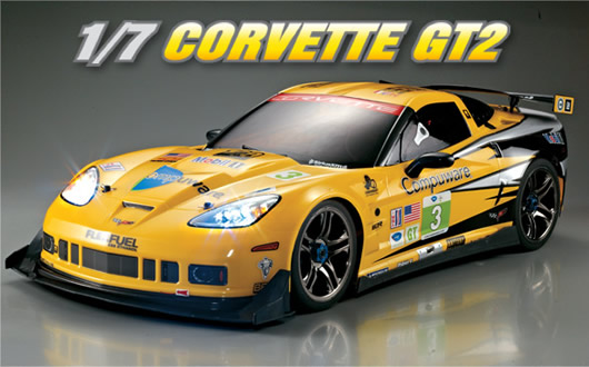 Corvette GT2 1/7 Body